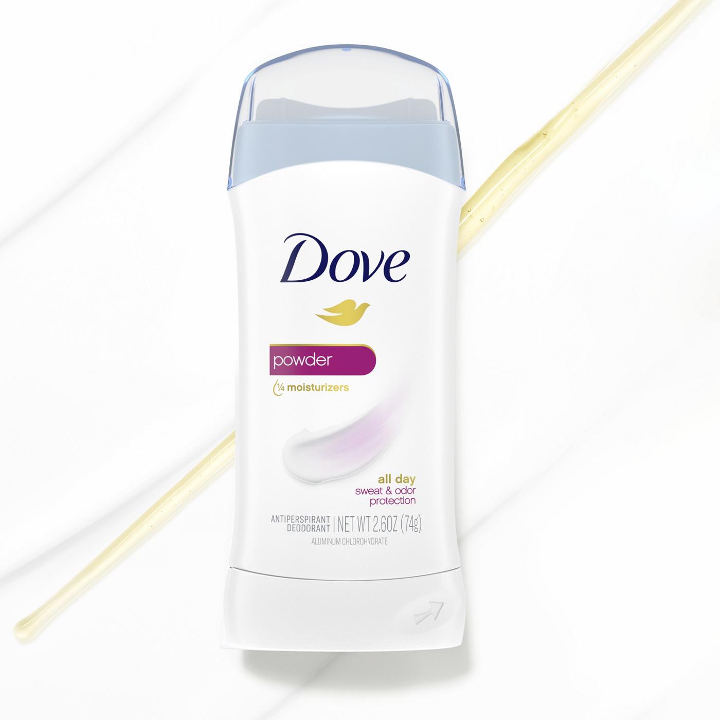 Dove Invisible Solid Powder Antiperspirant Deodorant Stick; image 7 of 13
