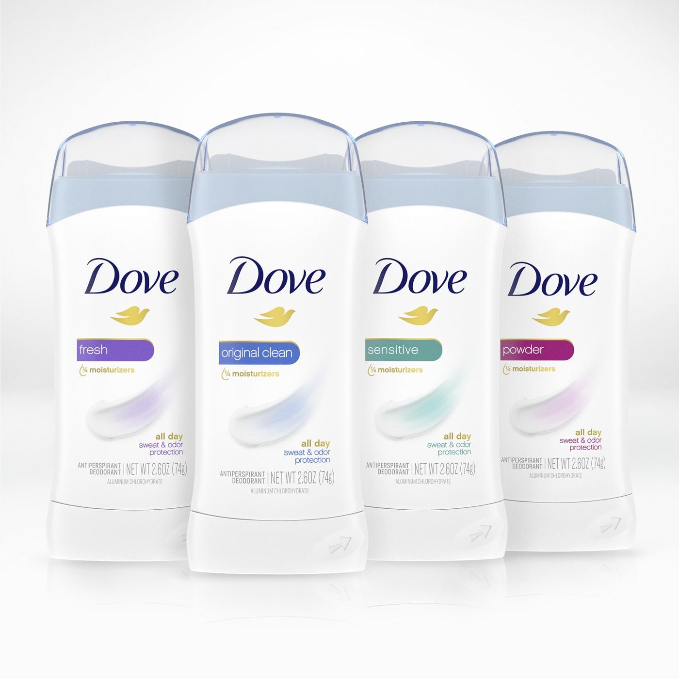 Dove Invisible Solid Powder Antiperspirant Deodorant Stick; image 8 of 13
