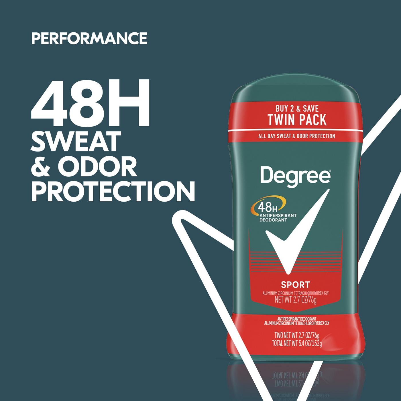 Degree Men Original Protection Sport Antiperspirant Deodorant; image 3 of 8