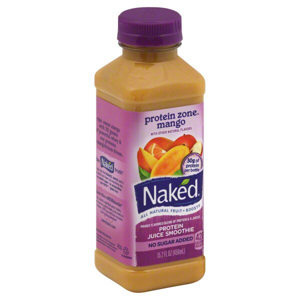 Naked Protein Zone Mango Juice Smoothie Shop Shakes And Smoothies At H E B 1793