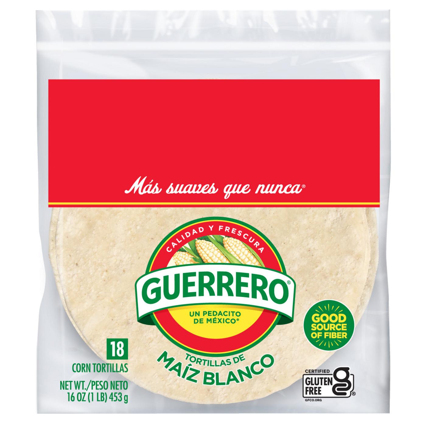 Guerrero White Corn Tortillas; image 1 of 3