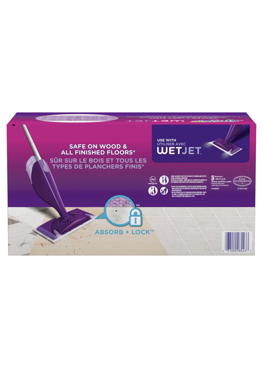 Swiffer WetJet Multi Surface Floor Cleaner Spray Mop Pad Refill; image 5 of 11