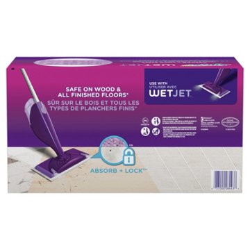 Swiffer WetJet Multi Surface Floor Cleaner Spray Mop Pad Refill, 24 ct