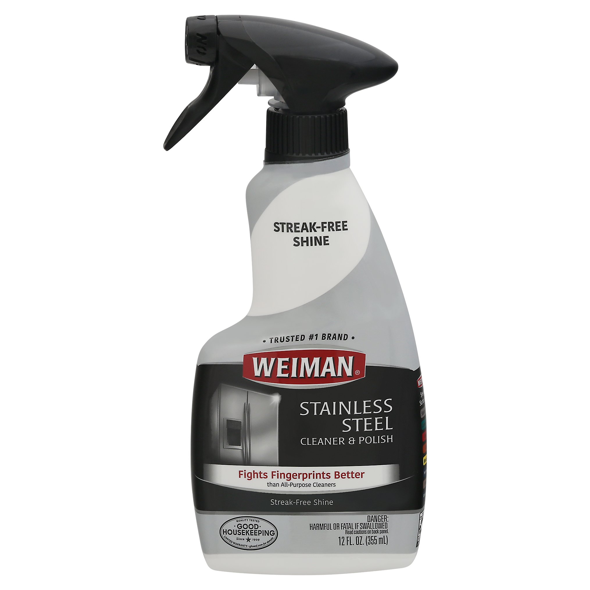 Weiman Stainless Steel Cleaner Polish Spray Shop Metal Stone Cleaners At H E B