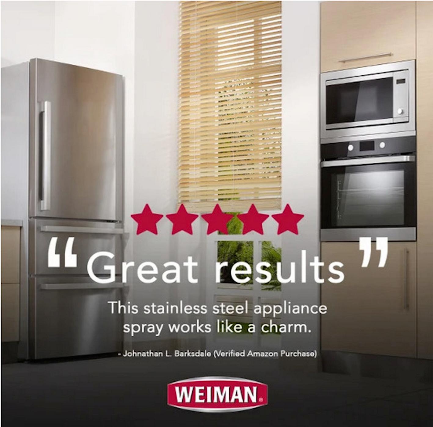 Weiman Stainless Steel Cleaner & Polish Spray; image 7 of 10