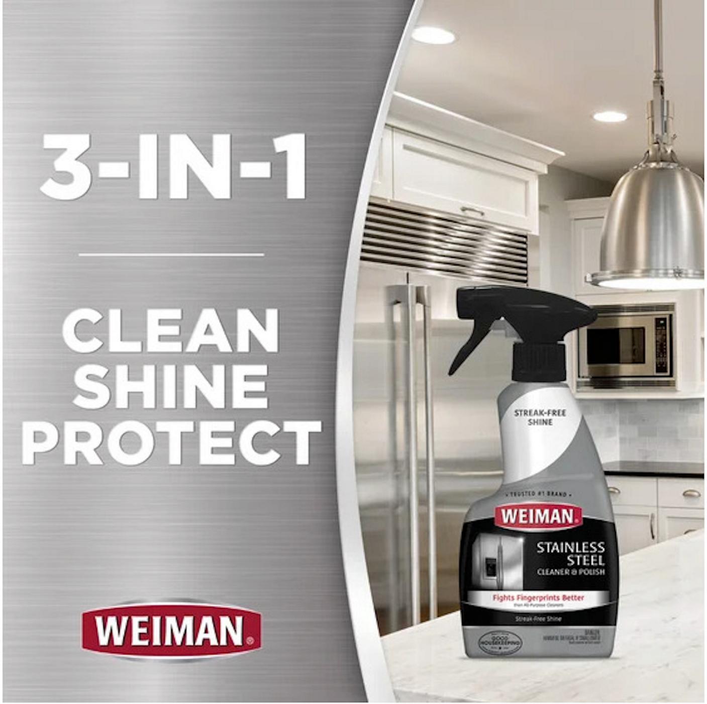 Weiman Stainless Steel Cleaner & Polish Spray; image 8 of 10
