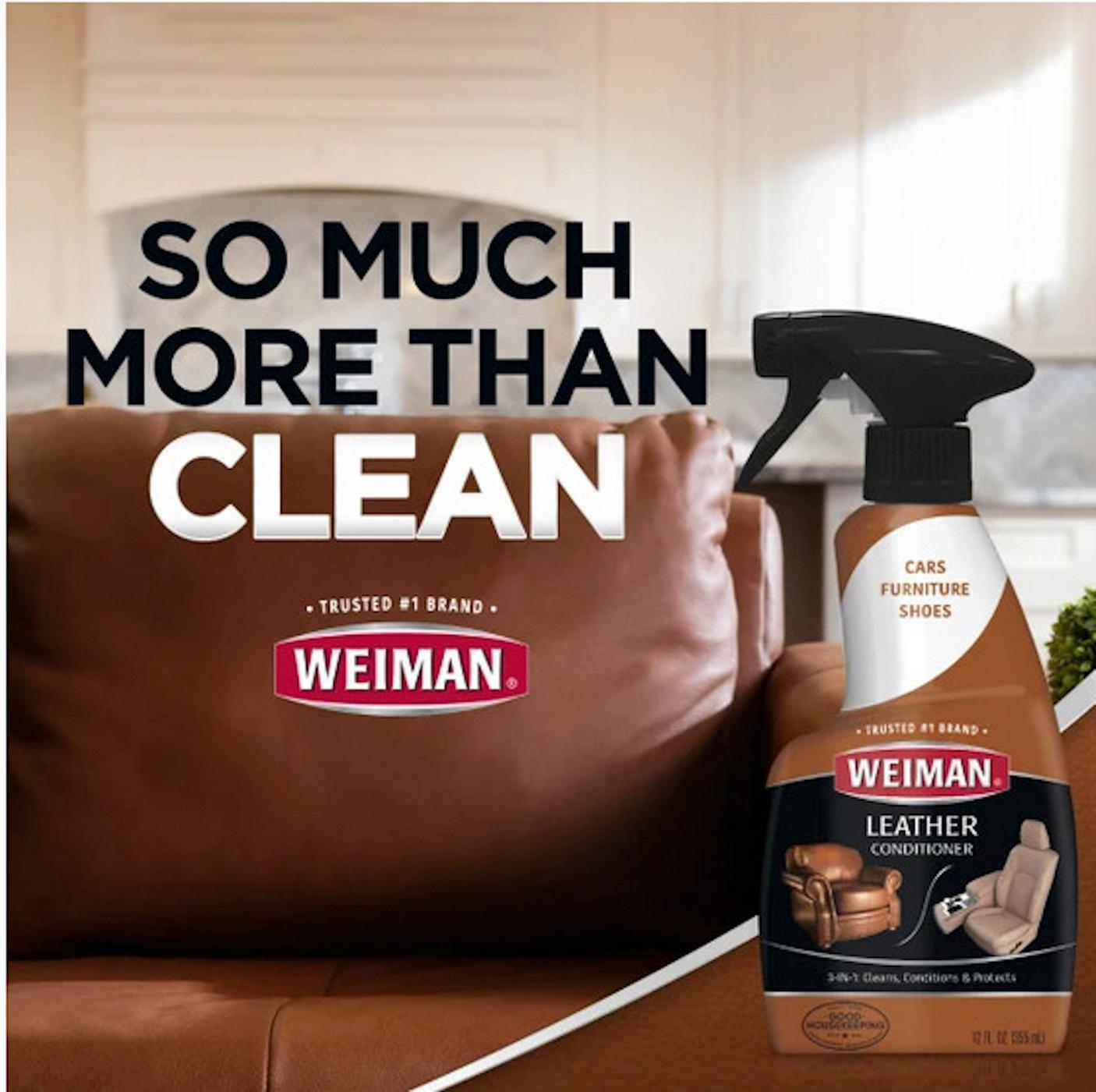 Weiman Leather Cleaner & Conditioner Spray; image 9 of 9