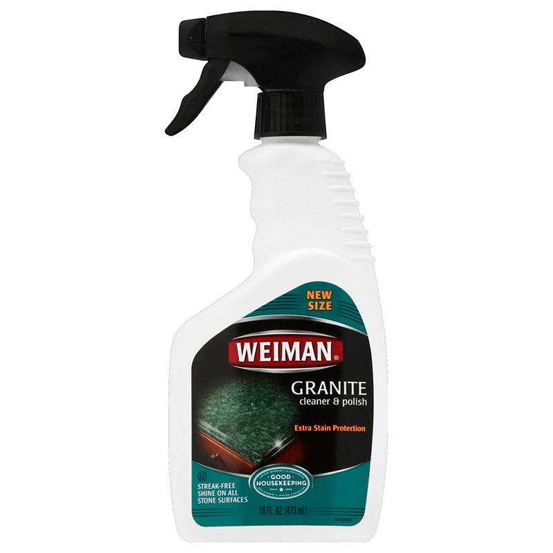 Weiman Granite Cleaner Polish Spray, Laminate Countertop Cleaner And Polish