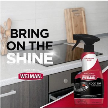 Weiman Cook Top Cleaner Spray, 12 oz