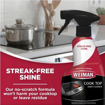 Weiman Cook Top Cleaner Spray, 12 oz