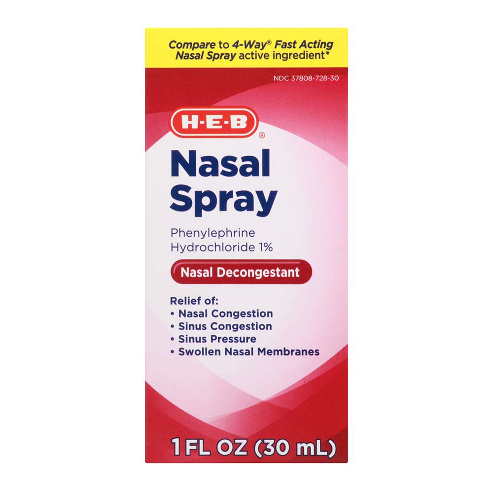 common nasal sprays