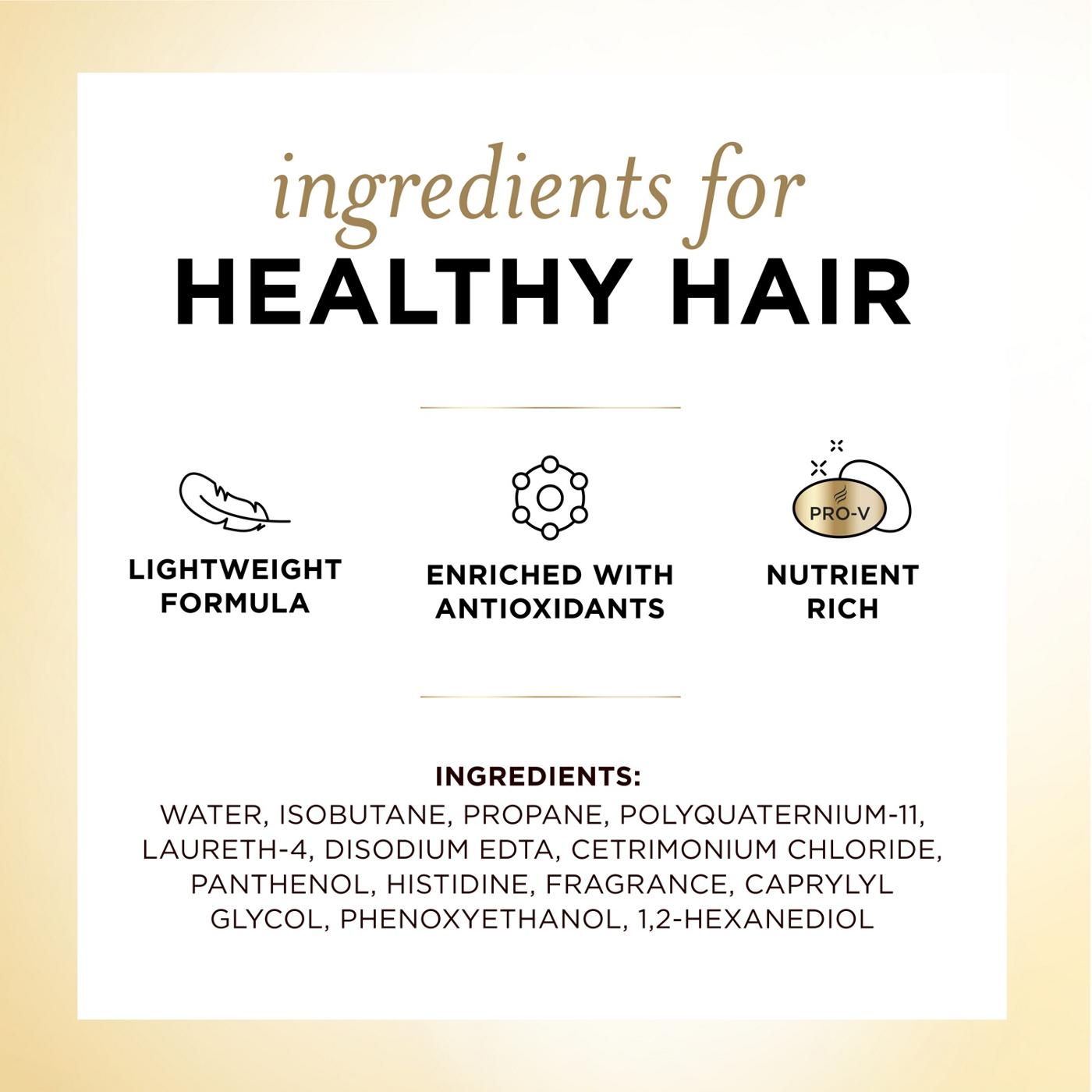 Pantene Curl Defining Mousse, Pro-Vitamin B5 and Antioxidant Formula, Moisture Lock, 6.6 oz; image 7 of 9