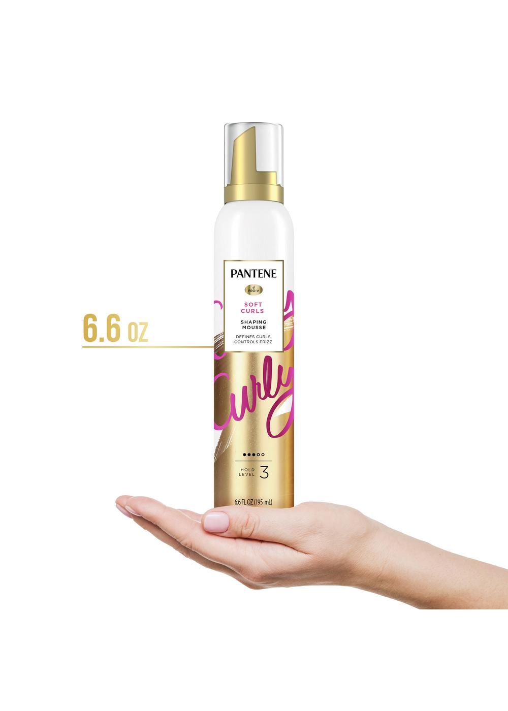 Pantene Pro-V Soft Curls Shaping Mousse - Shop Styling Products ...