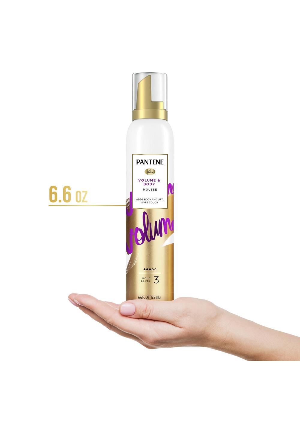 Pantene Pro-V Volume & Body Mousse; image 3 of 9