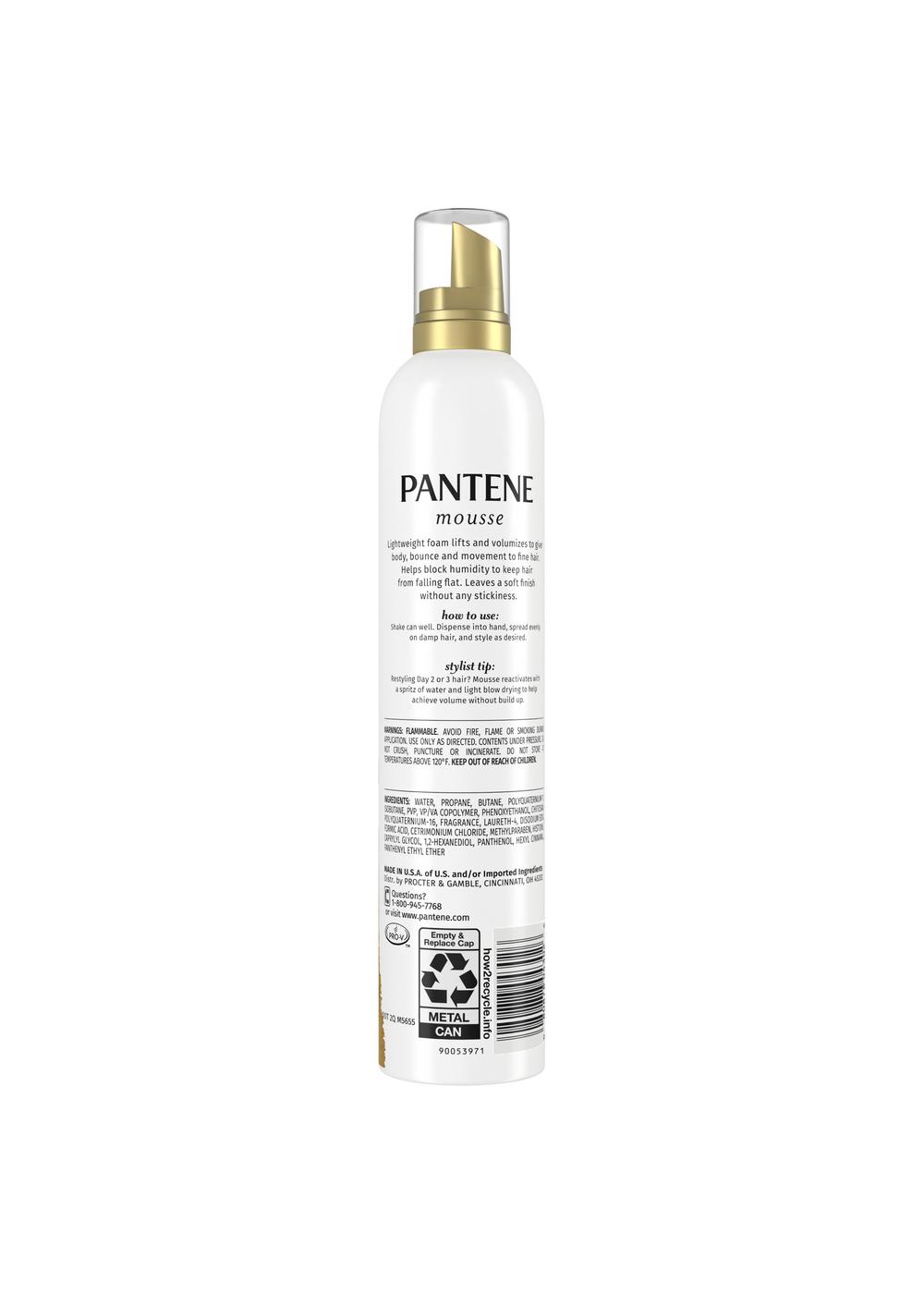 Pantene Pro-V Volume & Body Mousse; image 6 of 9