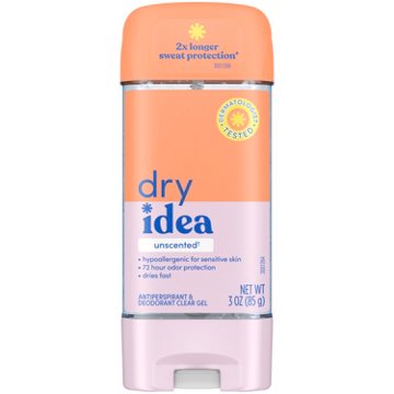 Dry Idea Hypoallergenic Antiperspirant Gel Deodorant - Unscented