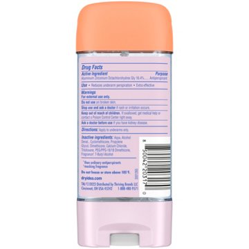 Dry Idea Hypoallergenic Antiperspirant Gel Deodorant - Unscented