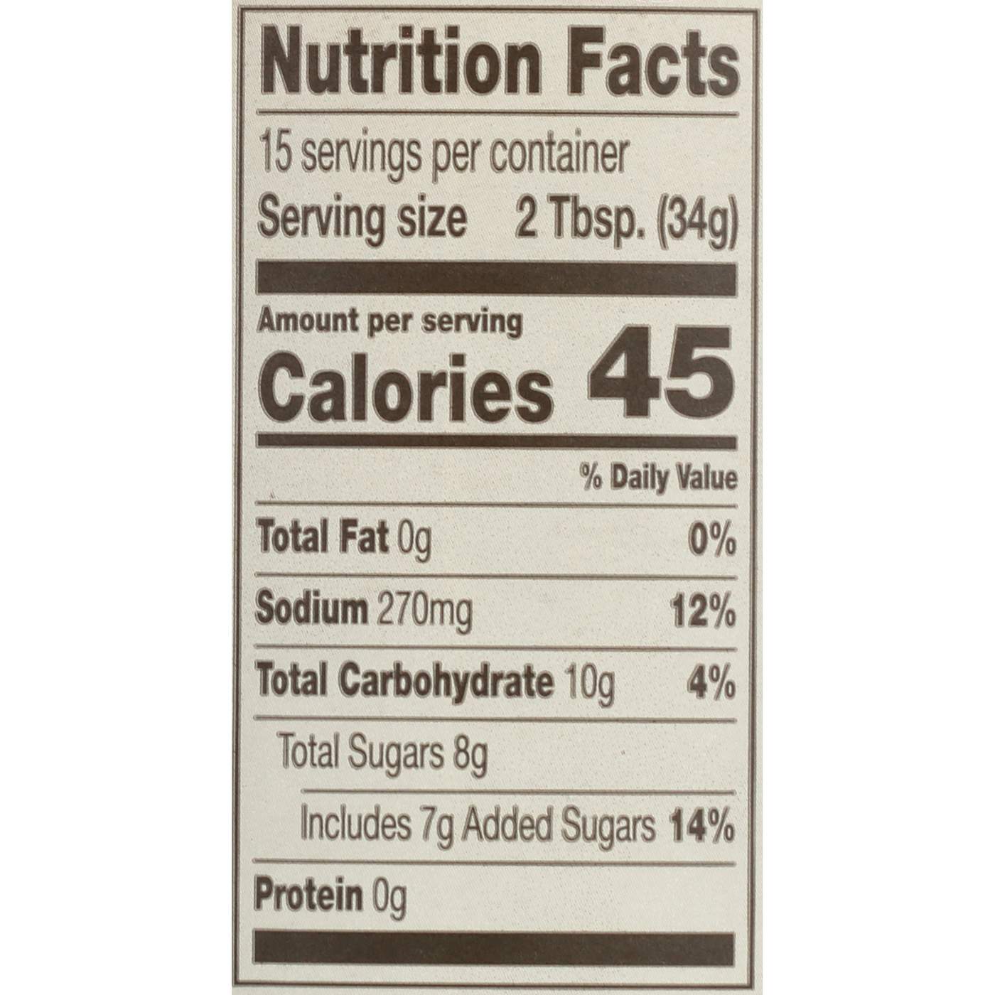 Stubb's Hickory Bourbon Barbecue Sauce; image 11 of 11