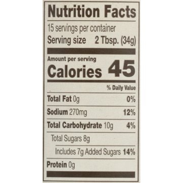 Stubb's Hickory Bourbon Barbecue Sauce, 18 oz