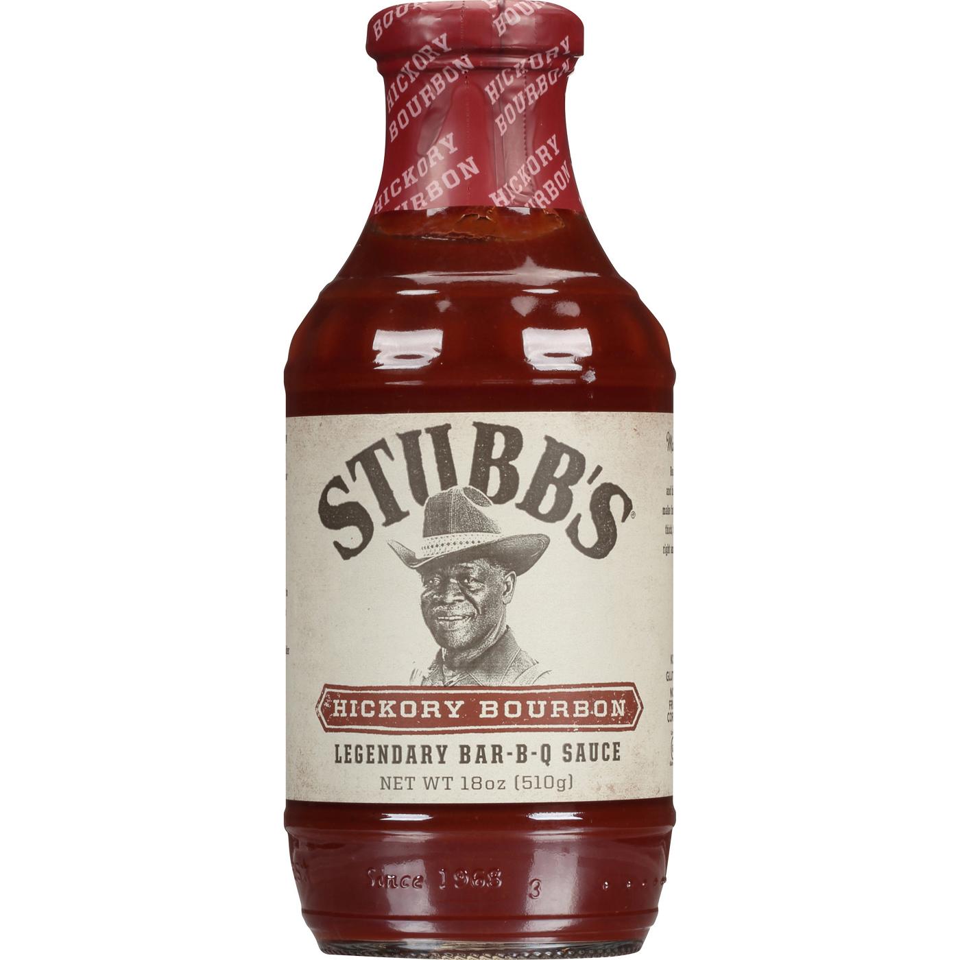 Stubb's Hickory Bourbon Barbecue Sauce; image 1 of 11