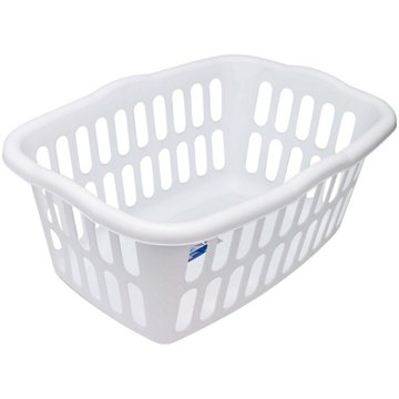 Sterilite Rectangular Laundry Basket, 1.5 Bu