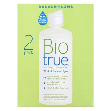 Bausch & Lomb Biotrue Multi-Purpose Solution, 2 pk