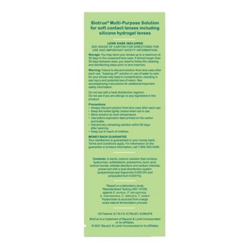Bausch & Lomb Biotrue Multi-Purpose Solution, 2 pk