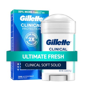 Gillette Clinical Antiperspirant Deodorant for Men - Ultimate Fresh