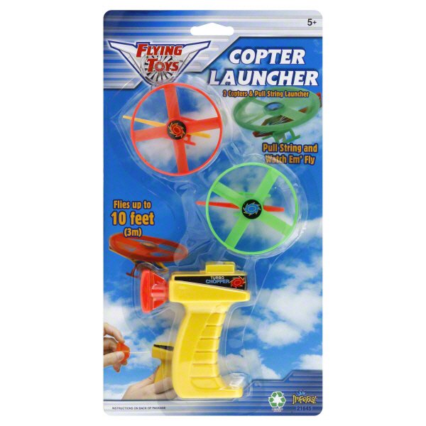 pull string flying toy