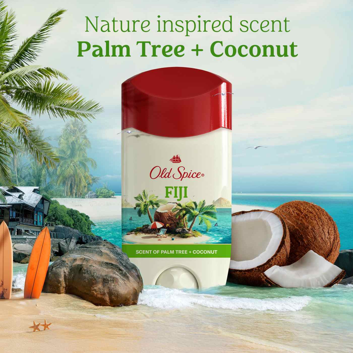 Old Spice Antiperspirant Deodorant - Fiji; image 6 of 10