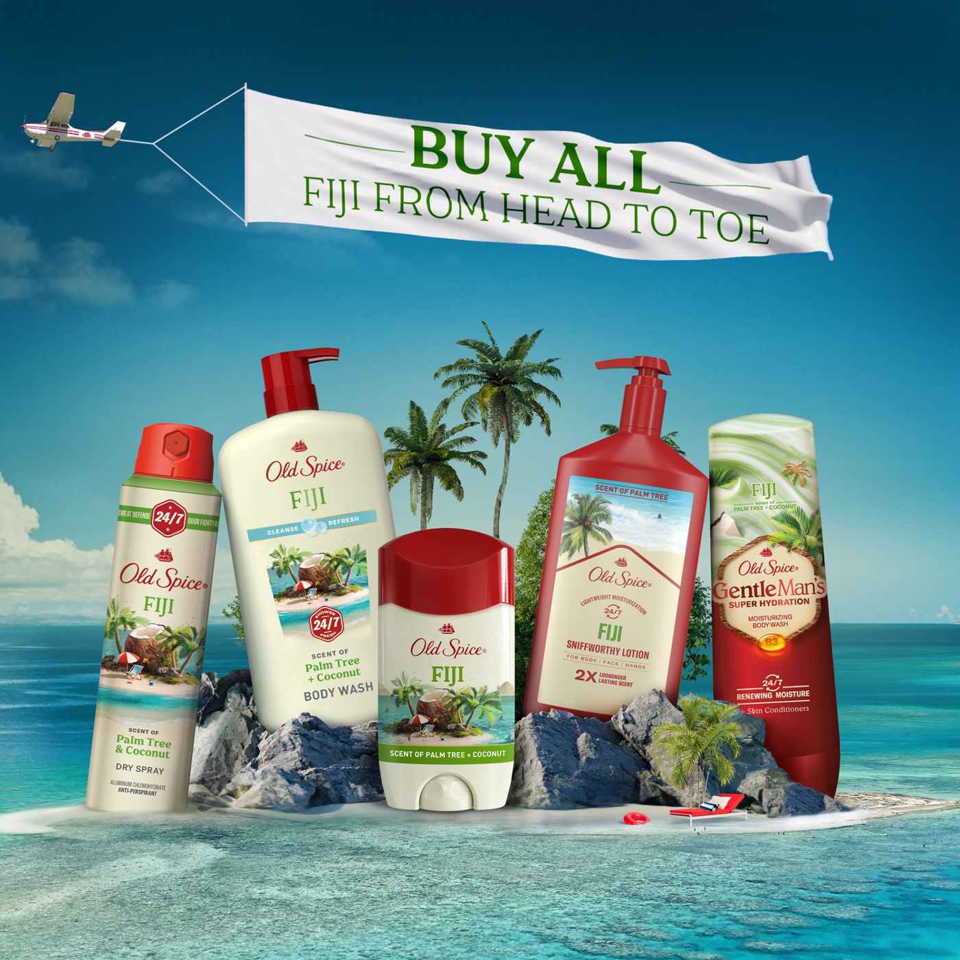 Old Spice Antiperspirant Deodorant - Fiji; image 8 of 10