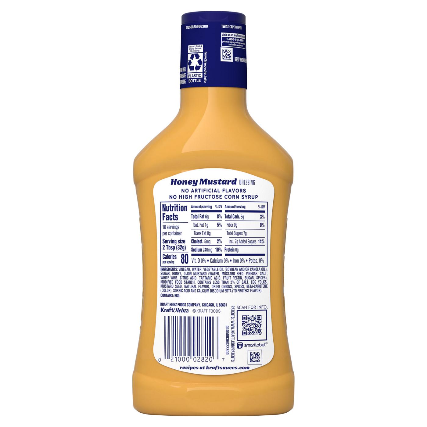 Kraft Honey Mustard Dressing; image 4 of 5