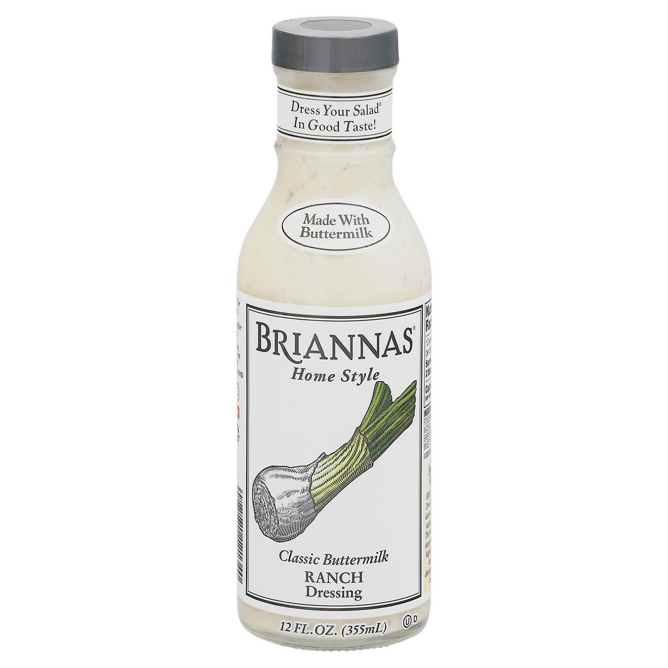 Briannas Home Style Classic Buttermilk Ranch Dressing Shop Salad dressings at HEB