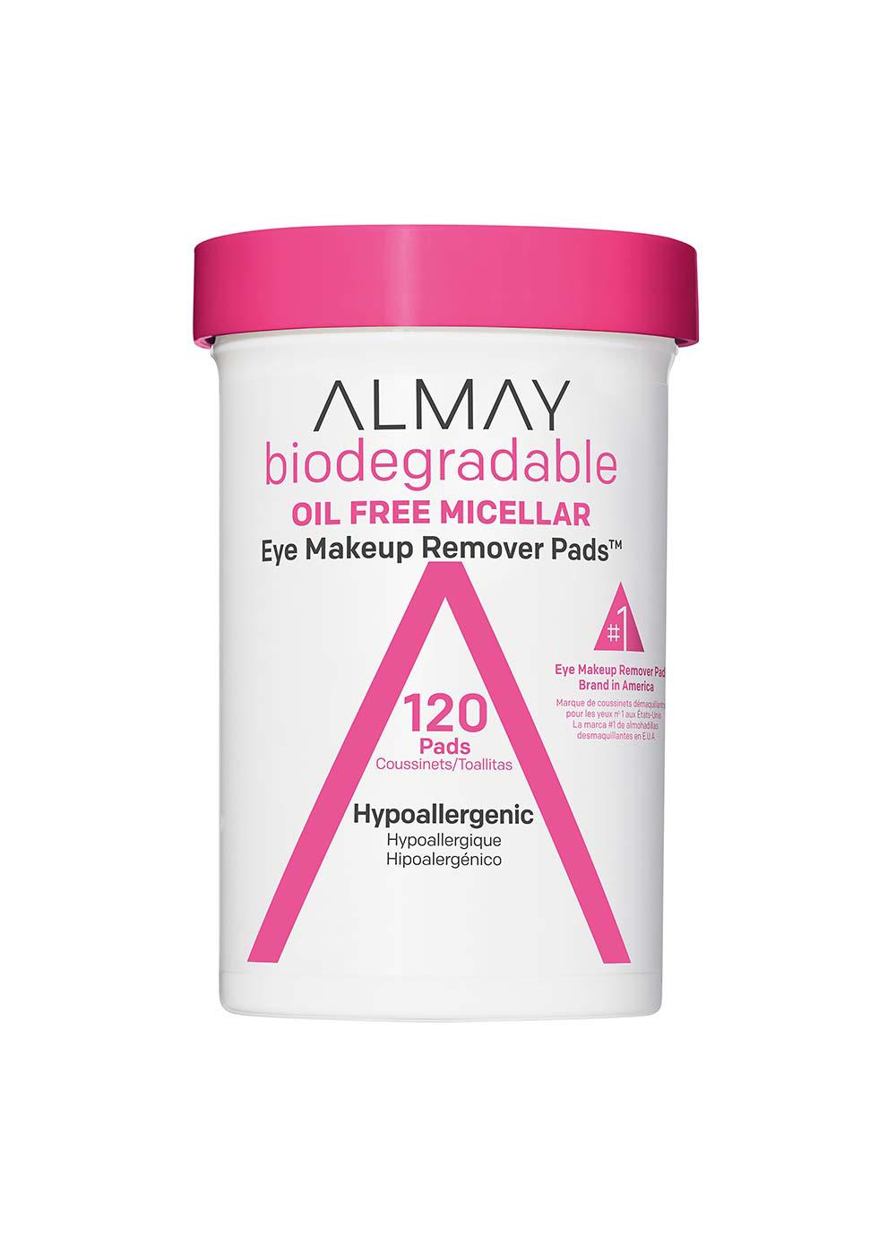 Almay Biodegradable Micellar Eye Makeup Remover Pads Shop Makeup remover at HEB