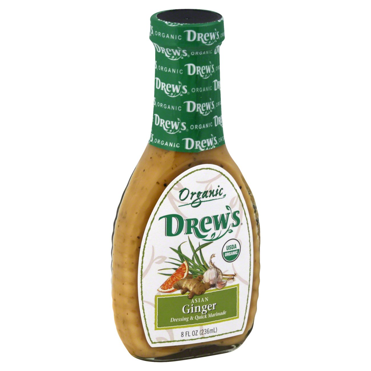 Drew's Asian Ginger Dressing and Quick Marinade Shop Salad Dressings