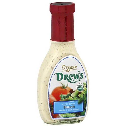 Drew's Organic Peppercorn Ranch Dressing and Quick Marinade Shop