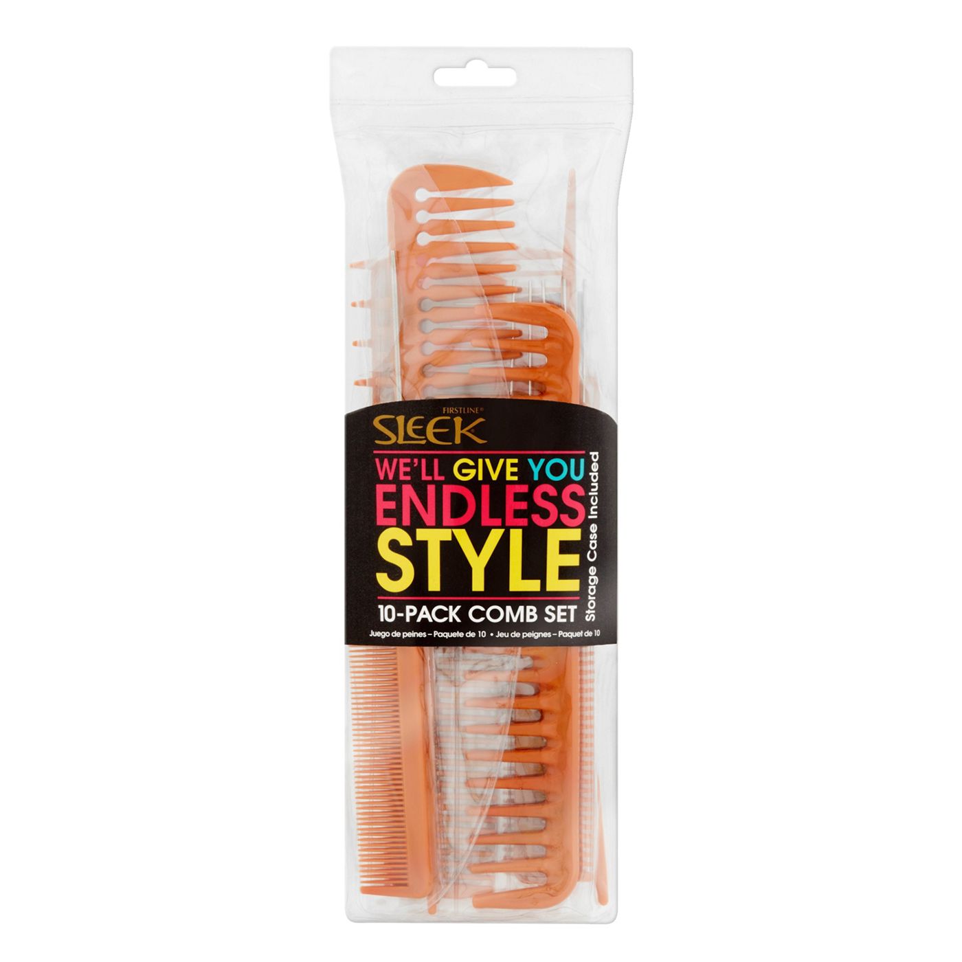 Sleek Comb Set - Shop Brushes & Combs at H-E-B