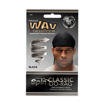 WavEnforcer Classic Do-Rag - Black