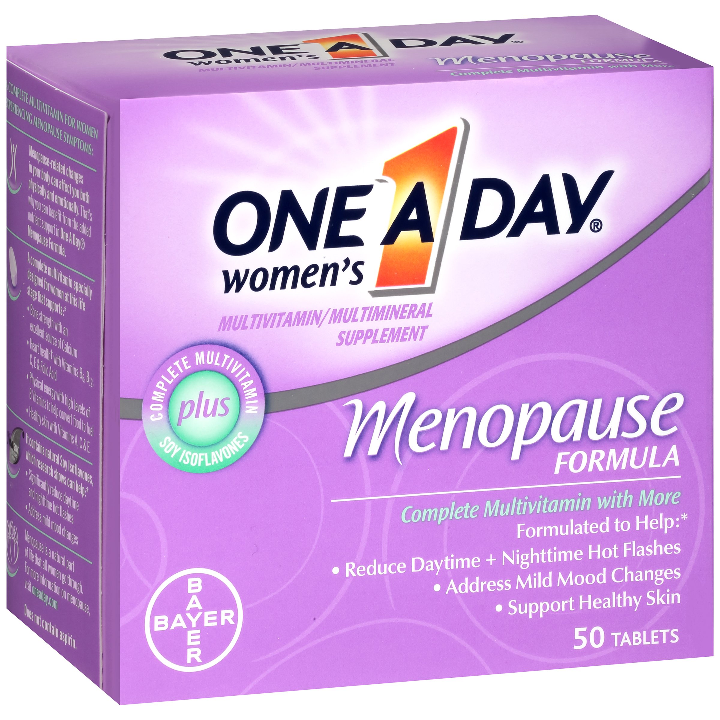 One A Day Womens Menopause Formula Multivitamin Tablets Shop Multivitamins At H E B