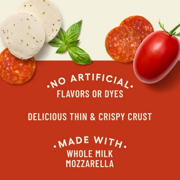 Newman's Own Uncured Pepperoni Thin & Crispy Crust Frozen Pizza