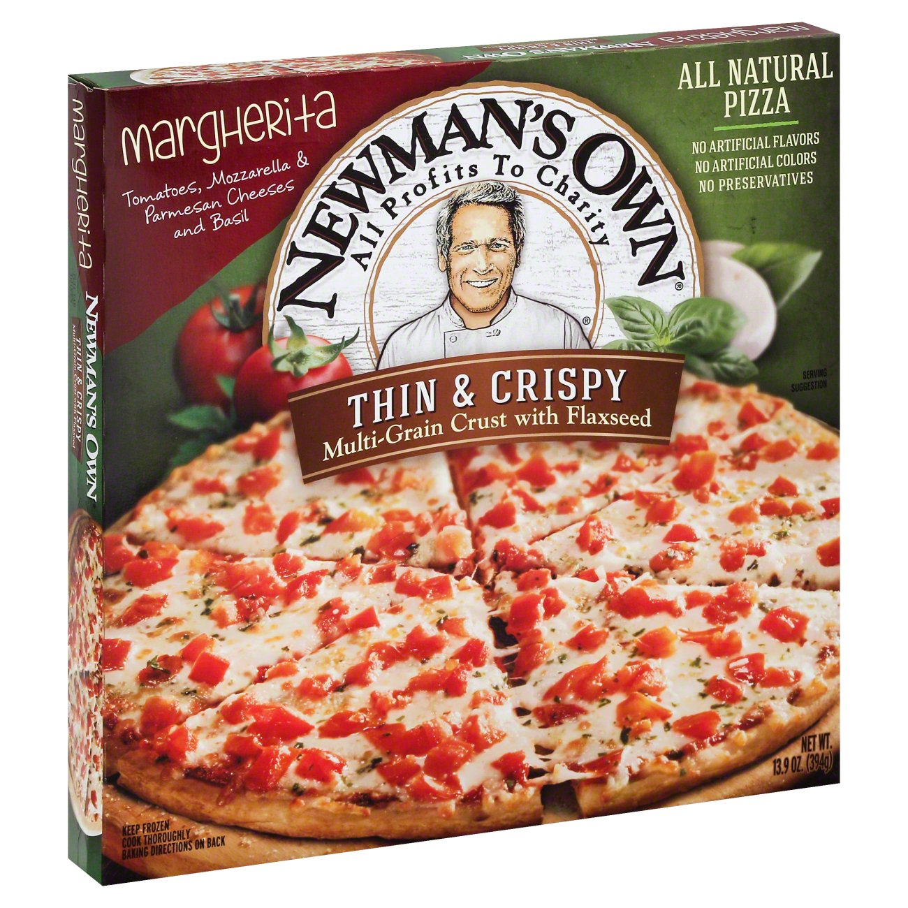 Newman's Own Thin & Crispy Margherita Pizza Shop Pizza at HEB