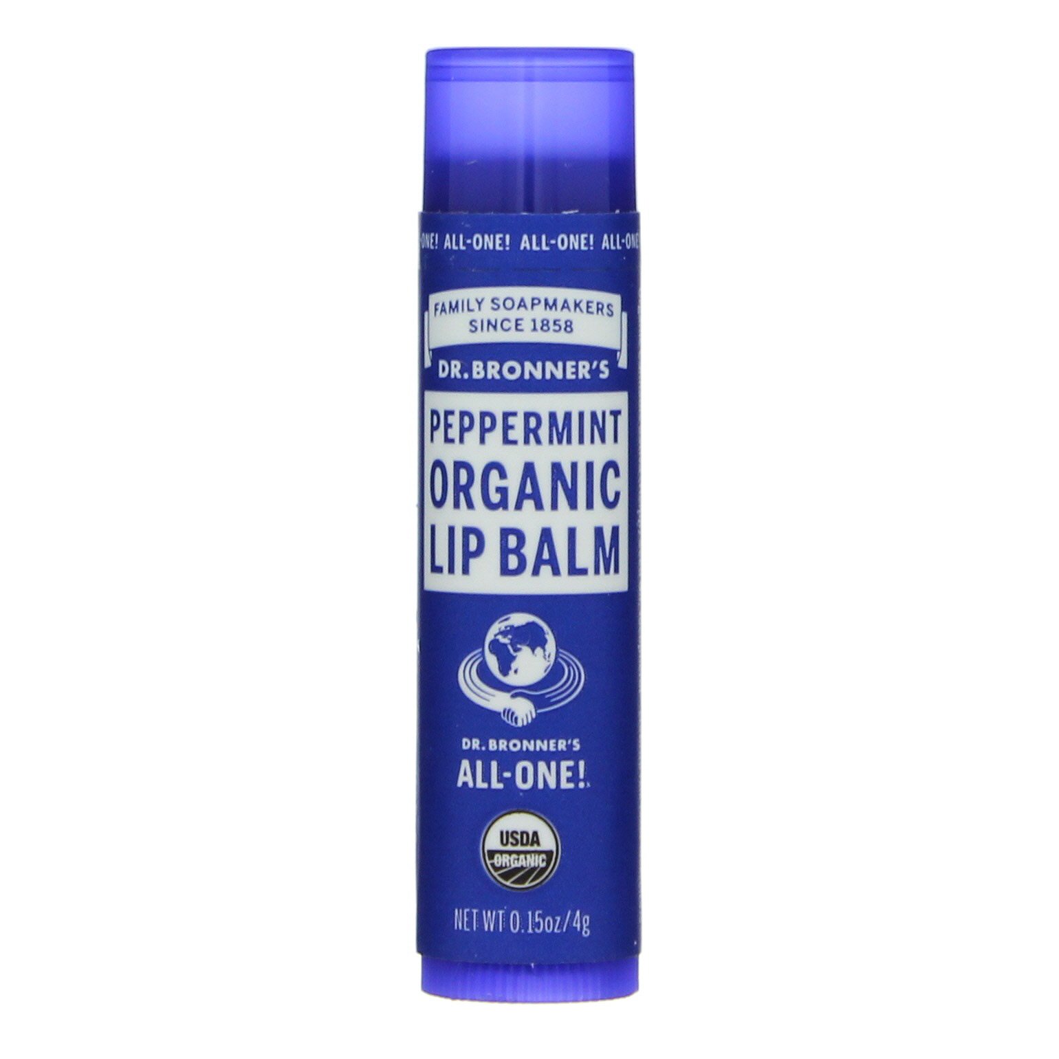 Dr. Bronner's Peppermint Organic Lip Balm Shop Lip balm & treatments