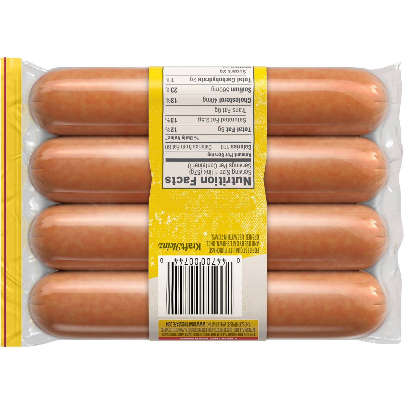 Oscar Mayer Natural Uncured Turkey Franks Hot Dogs; image 4 of 5