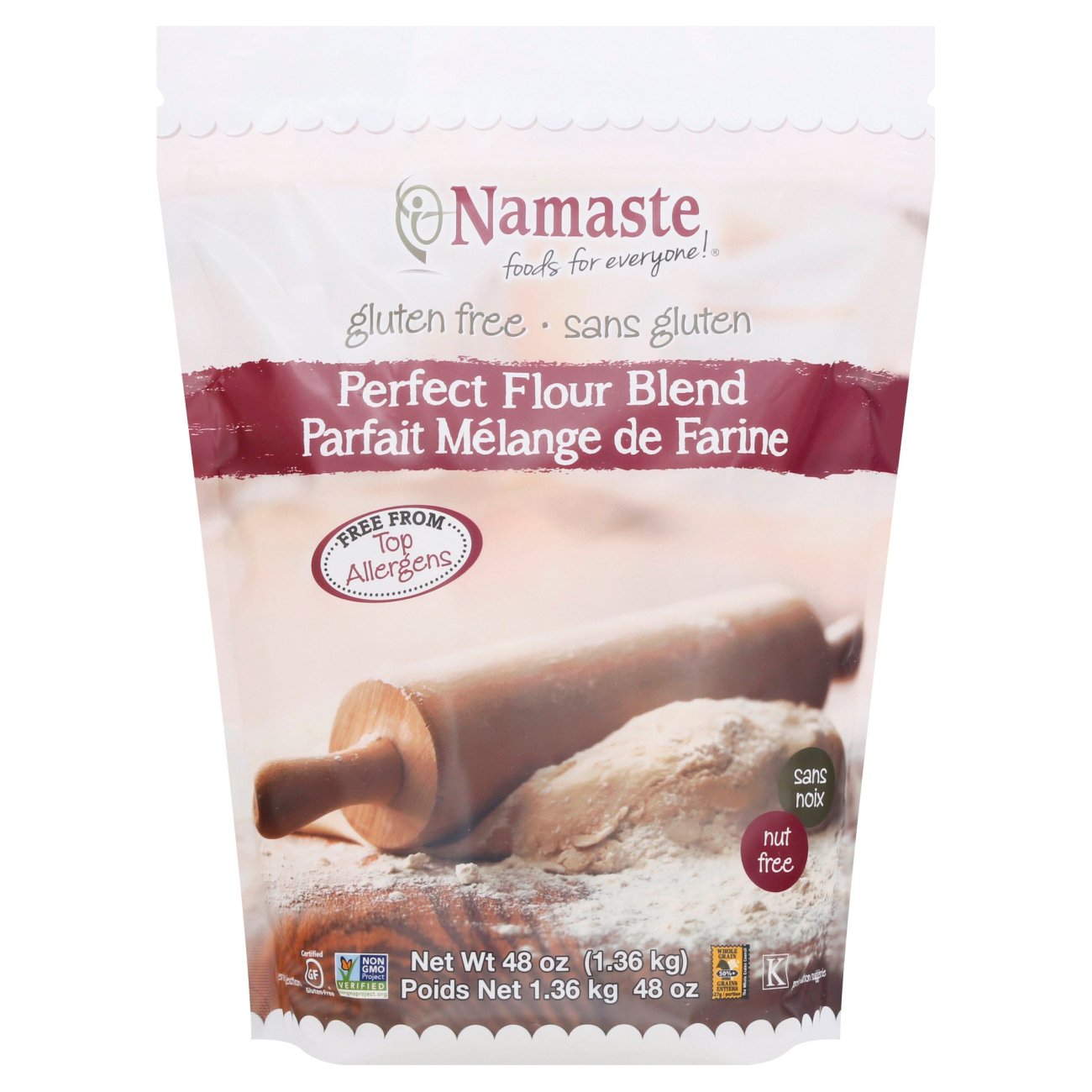 namaste gluten free perfect flour blend pancake recipe