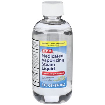 H-E-B Medicated Vaporizing Steam Liquid, 8 oz