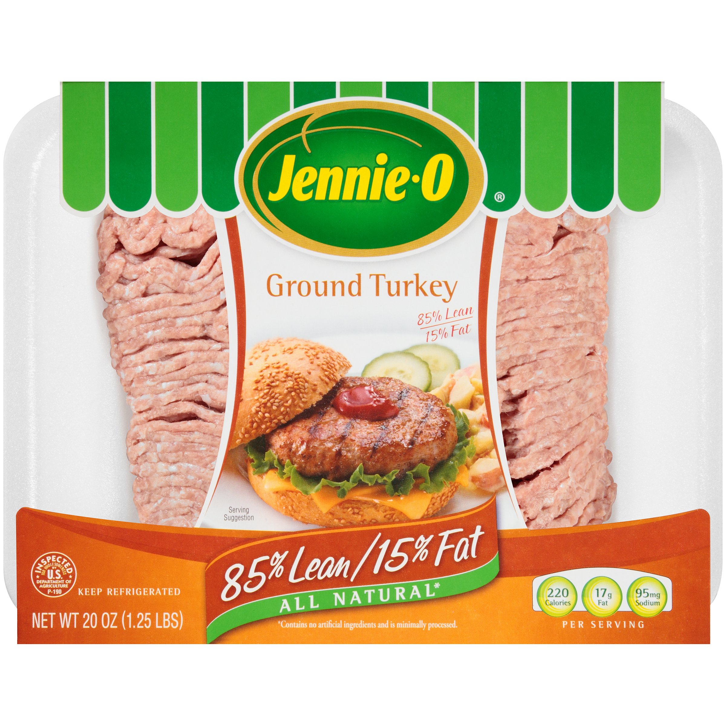JennieO Turkey Store Ground Turkey 85/15 Shop Turkey at HEB