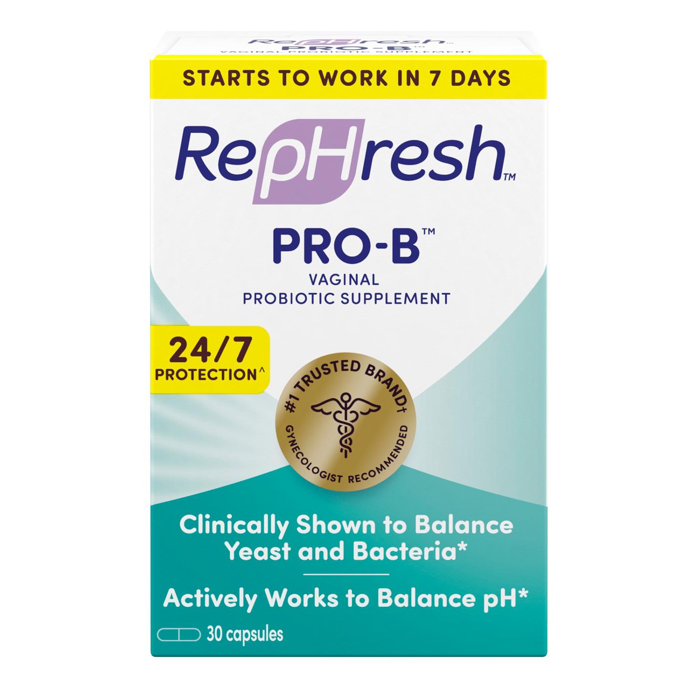 RepHresh Pro-B Probiotic Feminine Supplement; image 1 of 5