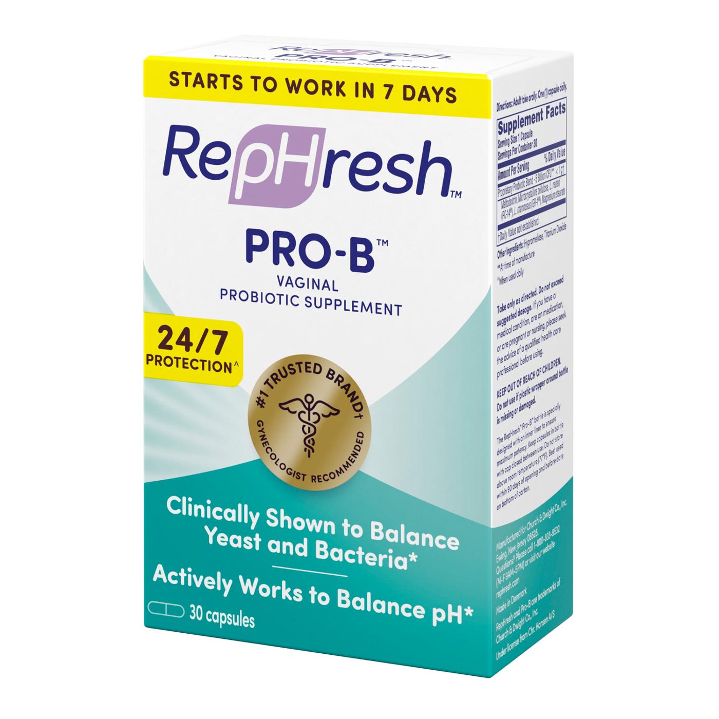 RepHresh Pro-B Probiotic Feminine Supplement; image 4 of 5