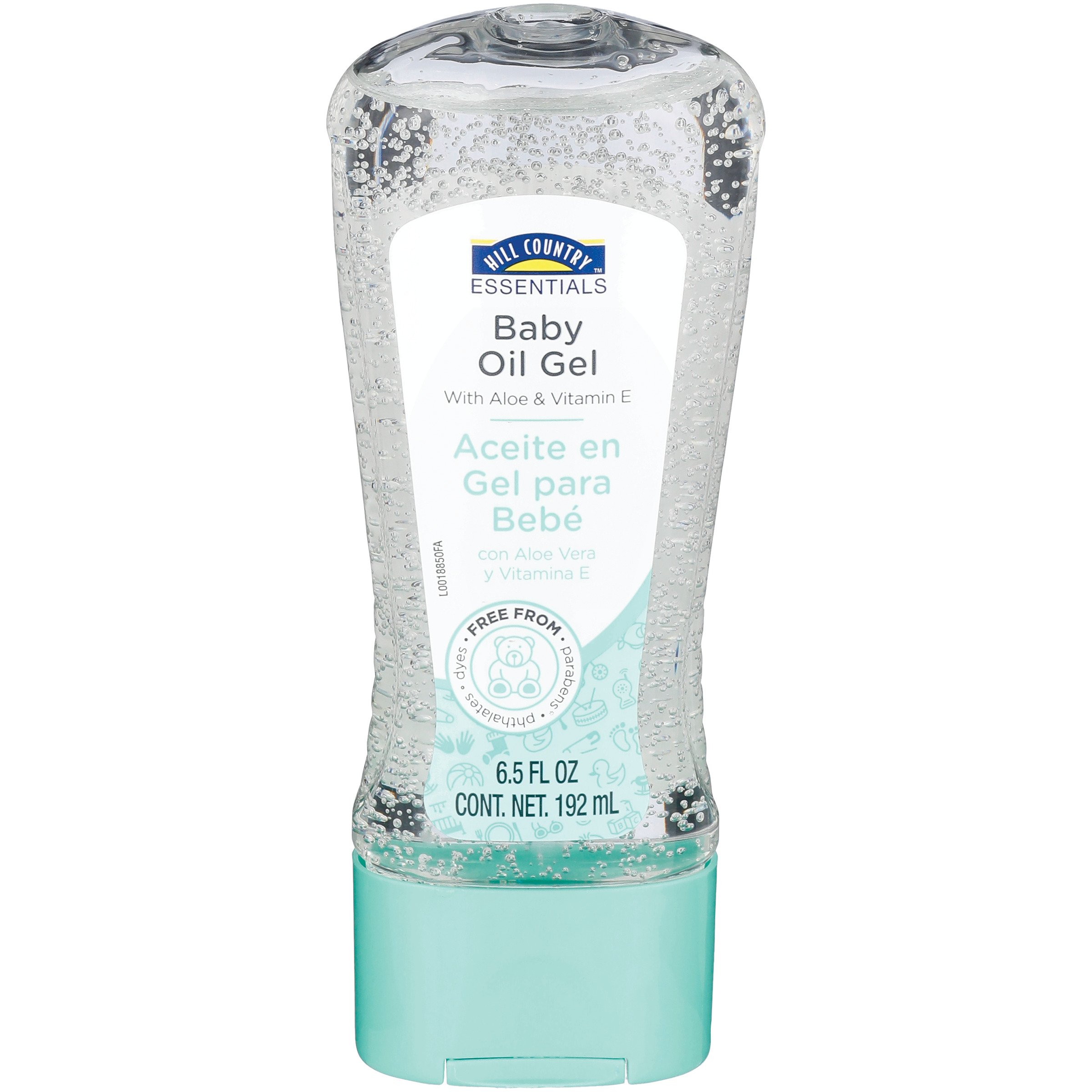 Baby oil gel store with aloe vera