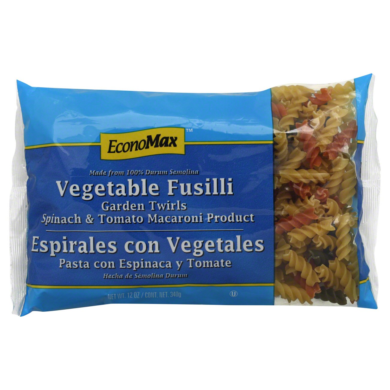 EconoMax Vegetable Fusilli Shop Pasta & Rice at HEB